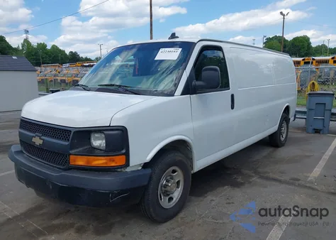 2016 Chevrolet Express 2500 Work Van из США, поврежденный, VIN 1GCWGBFF4G1155121